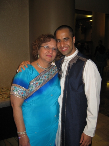 Raj and Mom